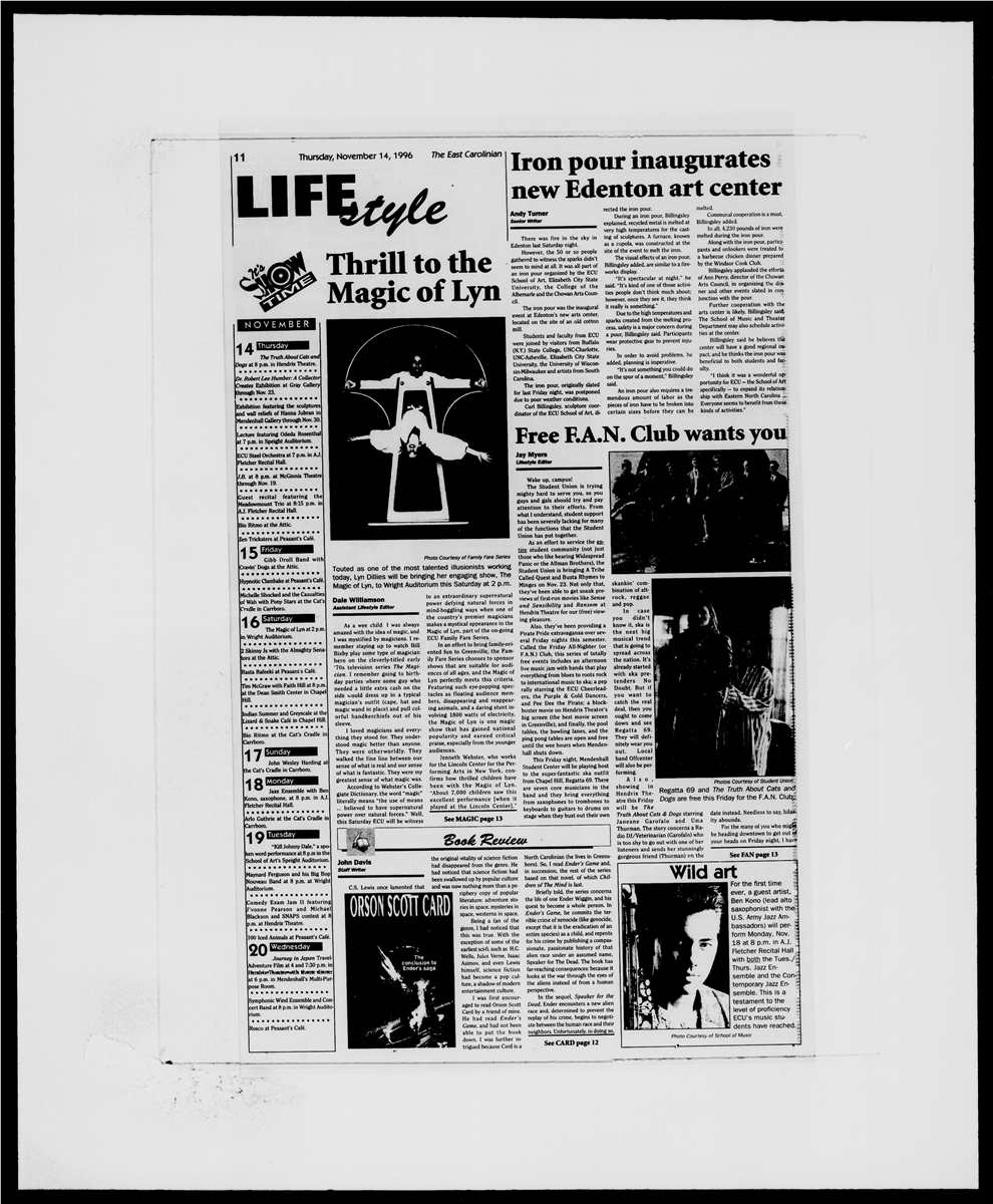 The East Carolinian — Friday All-Nighter feature