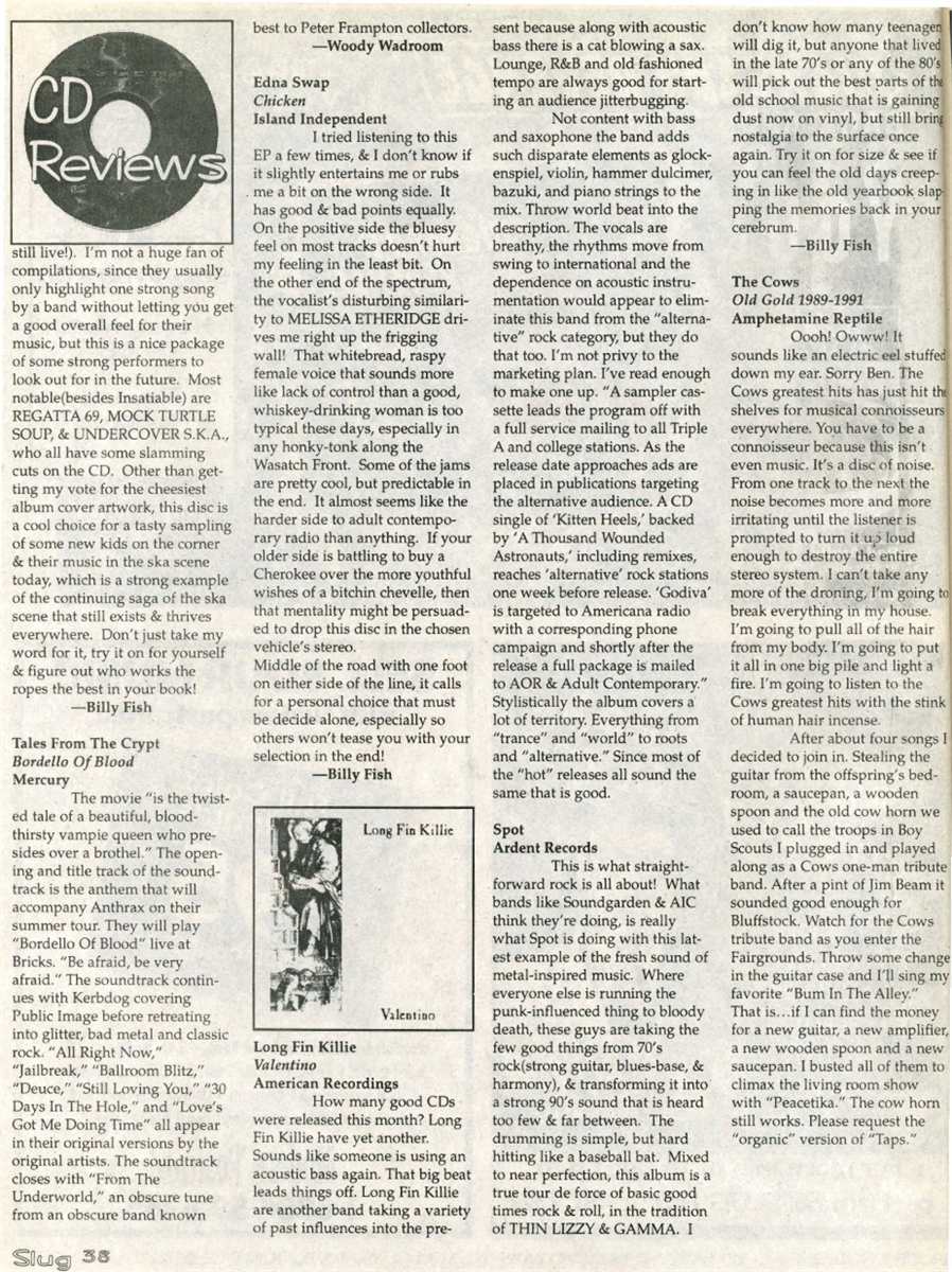 SLUG Magazine — ska compilation review