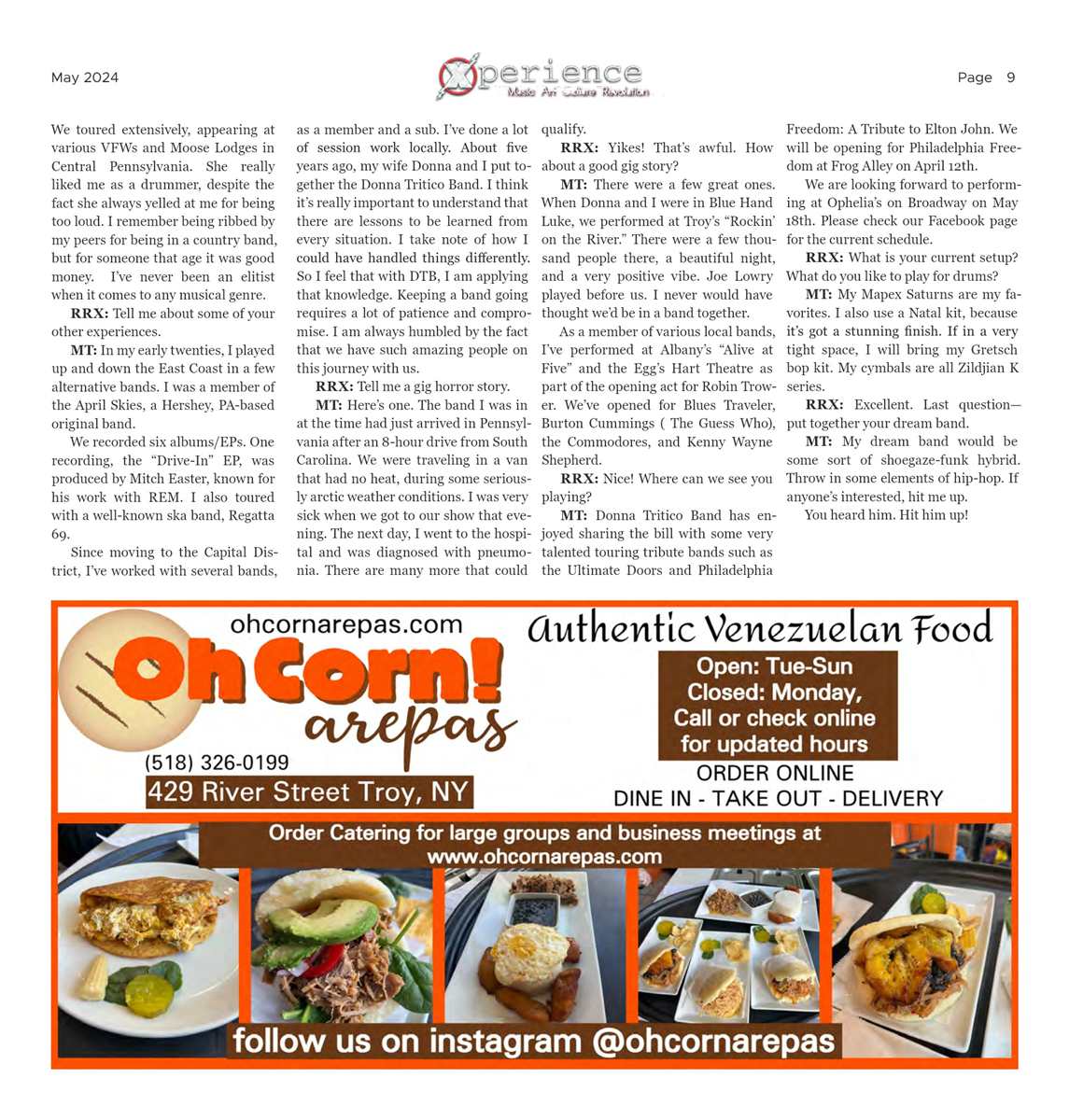 Mark Tritico — Xperience interview, original page 9