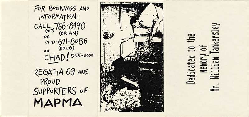 Regatta 69 early cassette unfolded insert