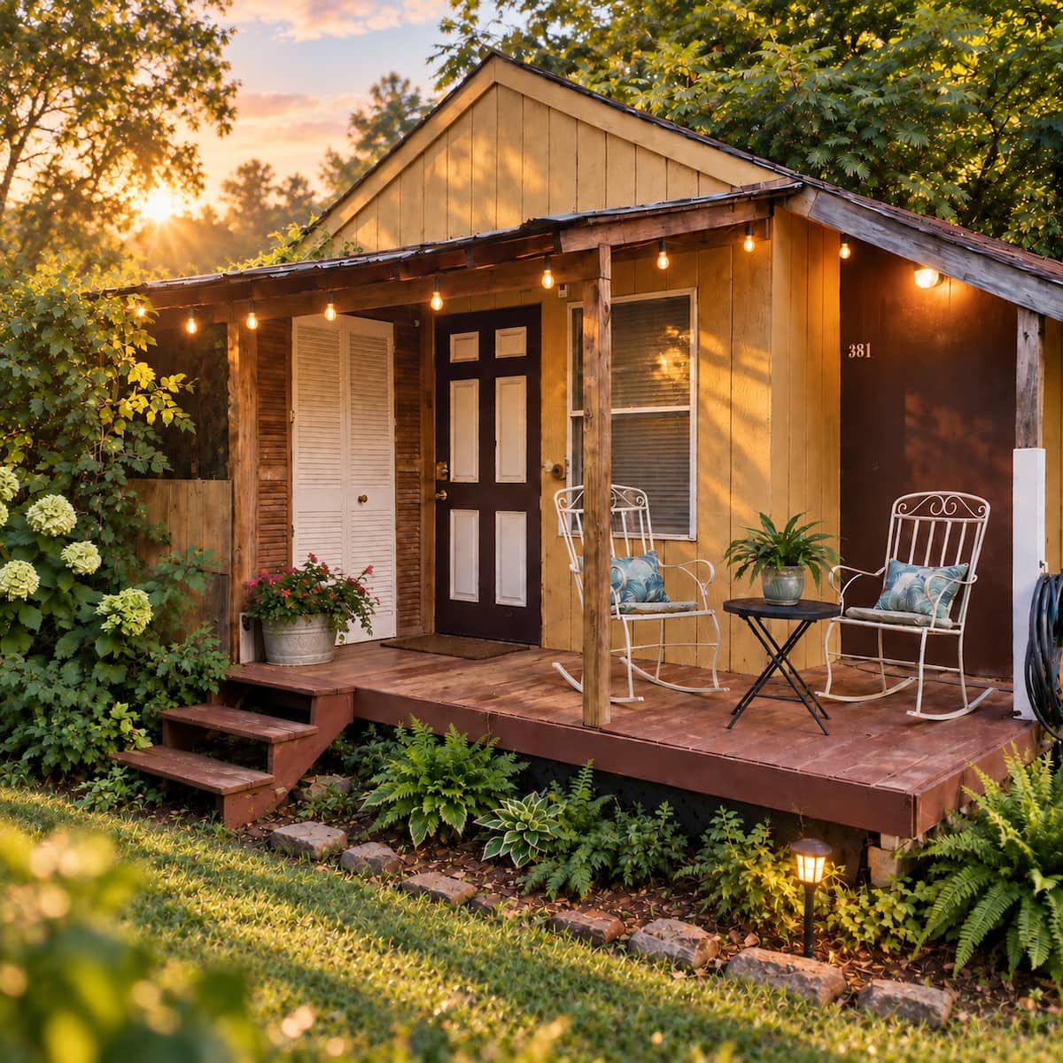 Sweet Little Glamping Cottage w/AC cover photo